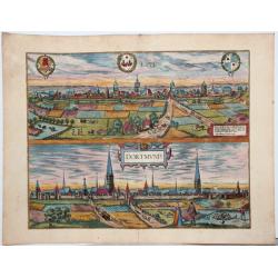 Lippe [on sheet with] Dortmund. (Lippstadt and Dortmund)