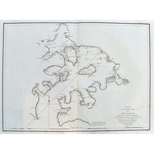 Plan de l'Entree du Port de Bucarelli sur la Cote du Nord-Ouest de l'Amérique. . . 