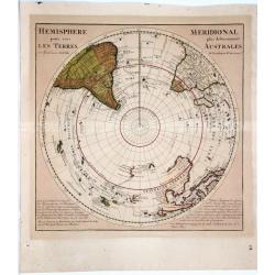 Hemisphere Pour Voir Les Terres Meridionale Plus Distinctement Australes.