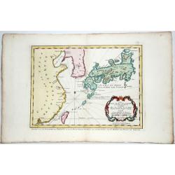 Carte des Isles du Japon et la Presqu Isle de Coree ... [Schley]