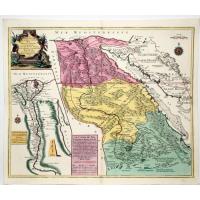Egypt-Nile,- Le cours entier du grand et Fameux Nil. . .