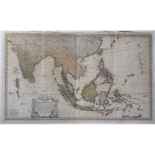 Old map image download for Carte de Indes Orientales.