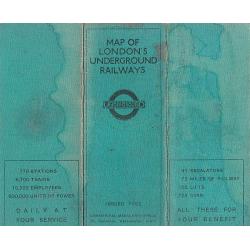Stingemore's January 1926 Underground Railways of London map.