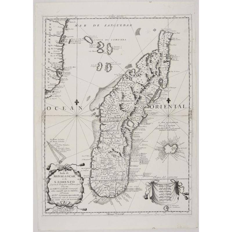 Isola di Madagascar, ò di S. Lorenzo scoperta dà Portoghesi nell'Anno 1506. . .