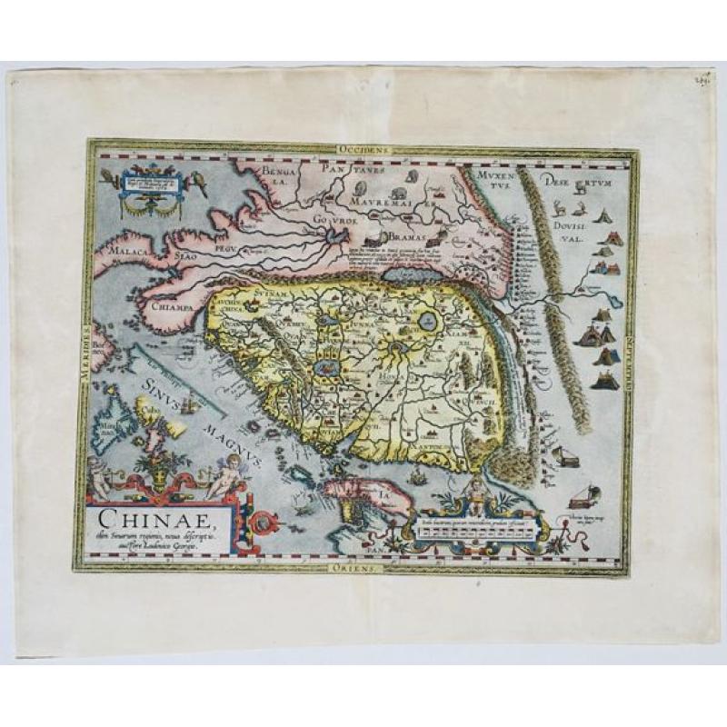 Chinae Olim Sinarum Regionis Nova Descriptio auctore Ludovico Georgio.