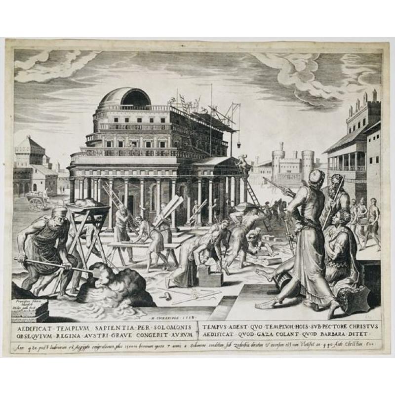 Aedificat Templum Sapientia per Solomonis.