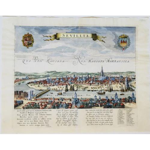 Old map image download for Sevillia