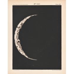 A complete set of lithographs the 12 Stages of the Moon.