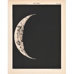 A complete set of lithographs the 12 Stages of the Moon.