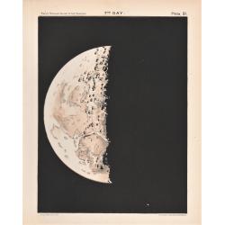 A complete set of lithographs the 12 Stages of the Moon.