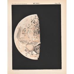 A complete set of lithographs the 12 Stages of the Moon.