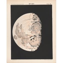 A complete set of lithographs the 12 Stages of the Moon.