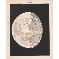 A complete set of lithographs the 12 Stages of the Moon.