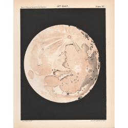 A complete set of lithographs the 12 Stages of the Moon.