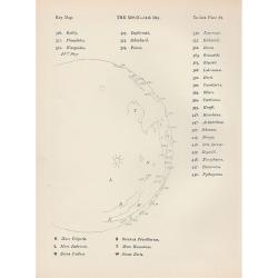 A complete set of lithographs the 12 Stages of the Moon.