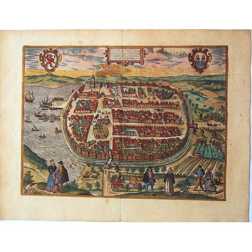 Old map image download for BARDUM POMERANIAE, BARTH/POMERANIA.