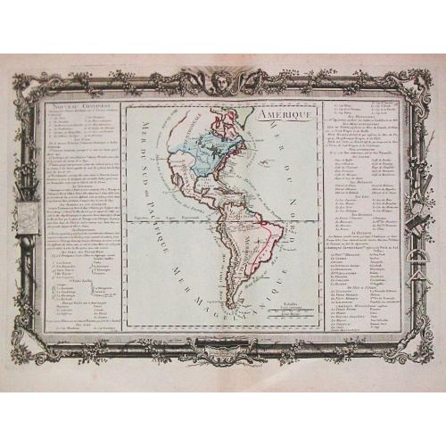 Old map image download for Amerique.