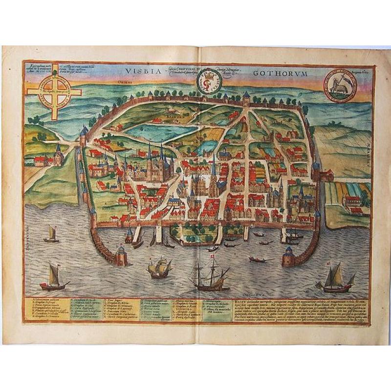 Visbia Gothorum. Visby / Gotland.