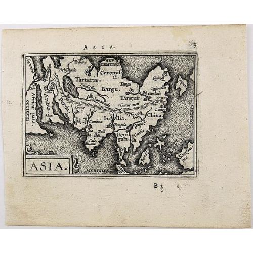 Old map image download for Asia.