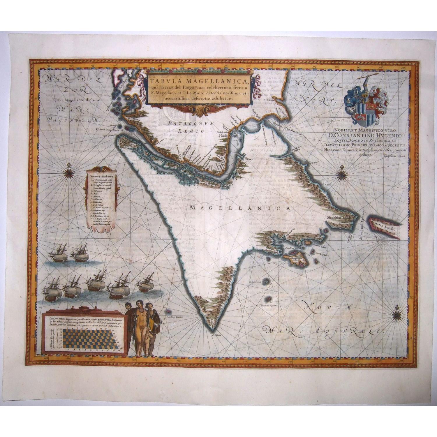 TABULA MAGELLANICA qua Tierra del Fuego, cum. . . 