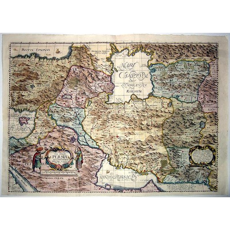 Nova Delineatio PERSIAE et Confiniorum Veteri longe accuratior edita Anno 1655.