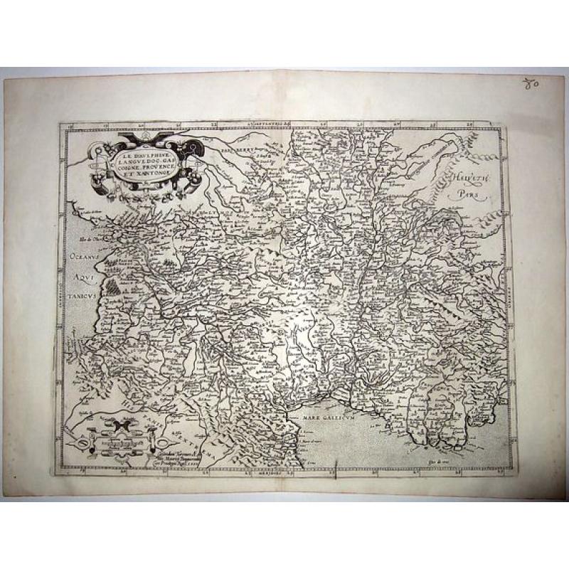 LE DAULPHINE, LANGUEDOC, GASCOIGNE, PROVENCE ET XAINTONGE.