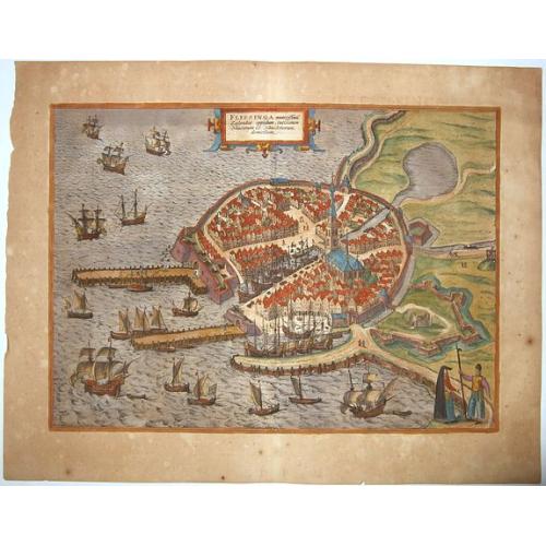 Old map image download for Vlissingen,- Flissinga munitissimu Zelandiae oppidum, tutissimum Nautarum et Nauclerorum domicilium. [Vlissingen]