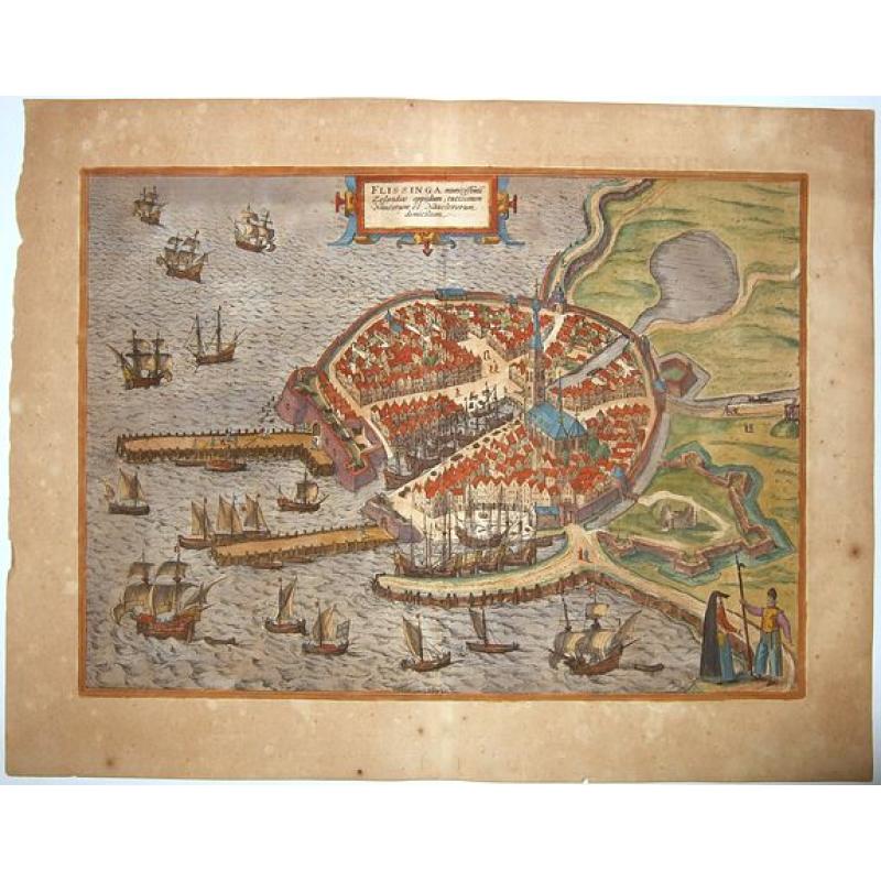 Vlissingen,- Flissinga munitissimu Zelandiae oppidum, tutissimum Nautarum et Nauclerorum domicilium. [Vlissingen]