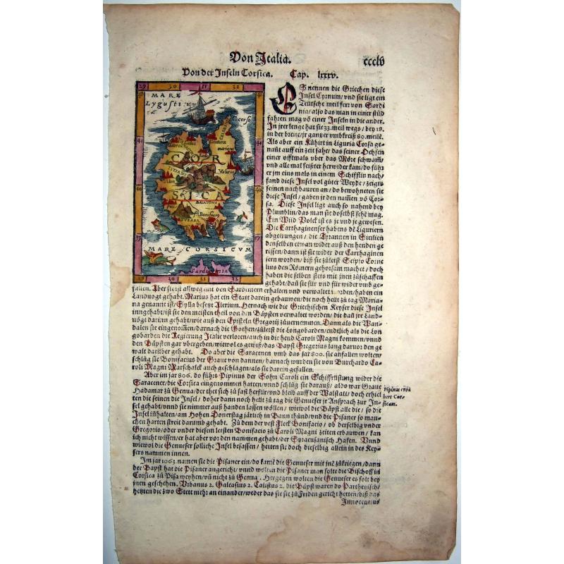 Von der Inseln CORSICA .