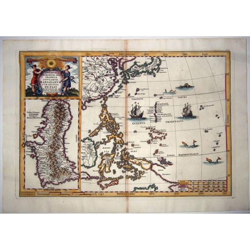 (Philippines),- Nova et Vera Exhibitio Geographica Insularum Marianum cum Insulis de Pais.
