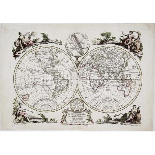 Old map image download for IL Mappamondo o sia Descrizione Generale del Globo.