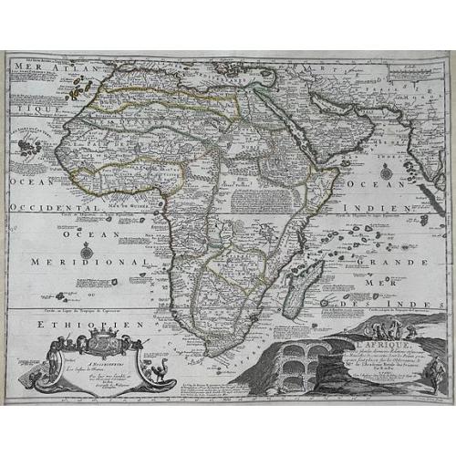 Old map image download for L'Afrique, Dresse selon les dernieres Relations. . .