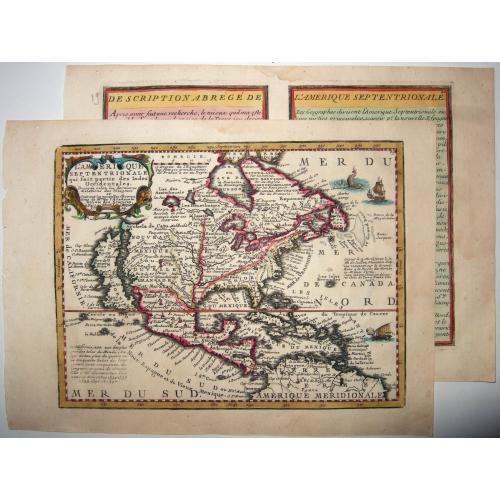 Old map image download for L'Amerique Septentrionale qui fait partie des Indes Occidentales . . . [California island]