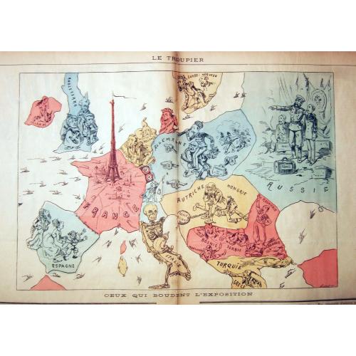 Old map image download for CEUX QUI BOUDENT L'EXPOSITION [THOSE WHO SHUN THE EXPOSITION].