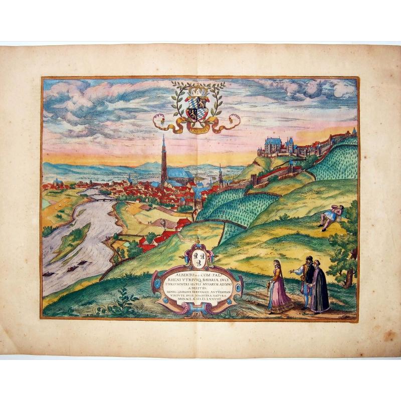 Landshut, Alberto D.G. Com. Pal. Rheni Utriusque Bavariae Duci. . . MDLXXVIII.