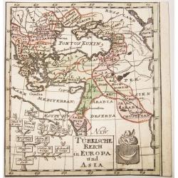 TURKISCHE REICH in EUROPA und ASIA.