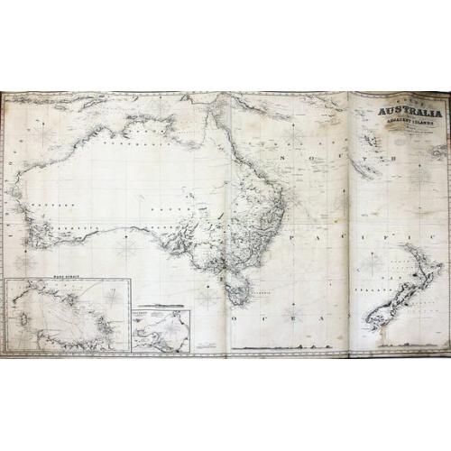 Chart of Australia and the adjacent islands.