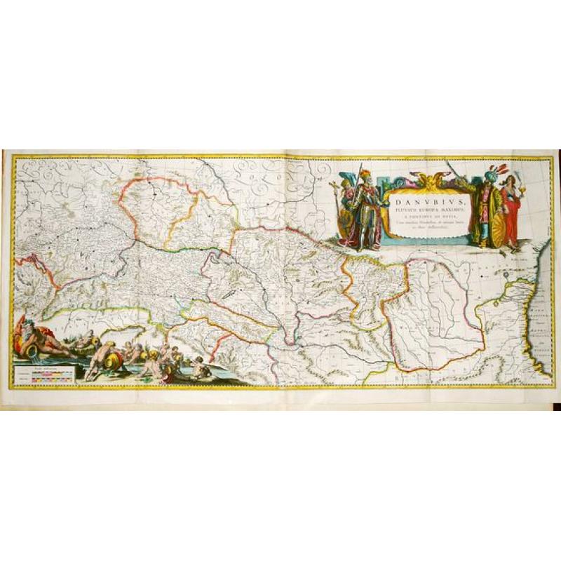Danubius, fluvius Europae maximus, a fontibus ad Ostia, cum omnibus Fluminibus. . .