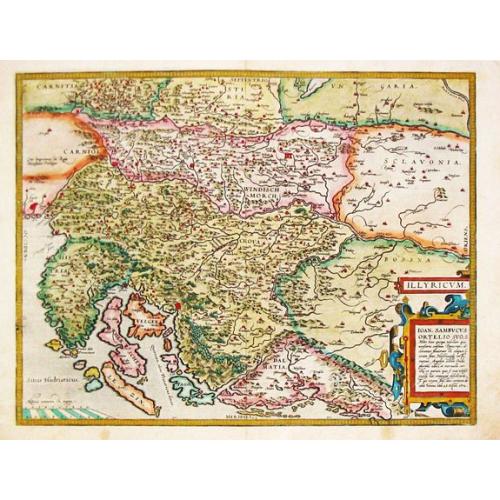 Old map image download for Illyricum