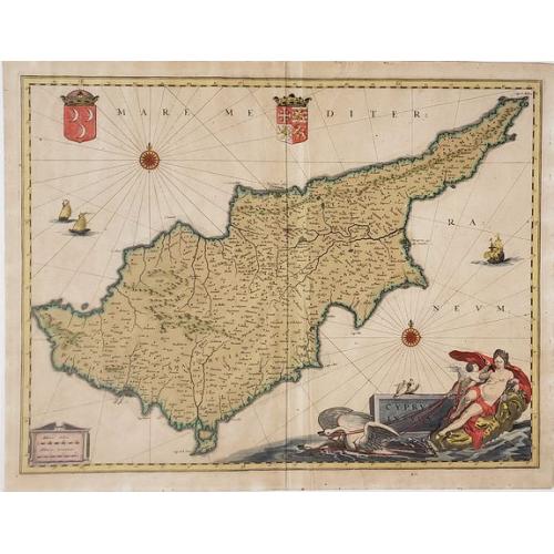 Old map image download for Cyprus Insulae.