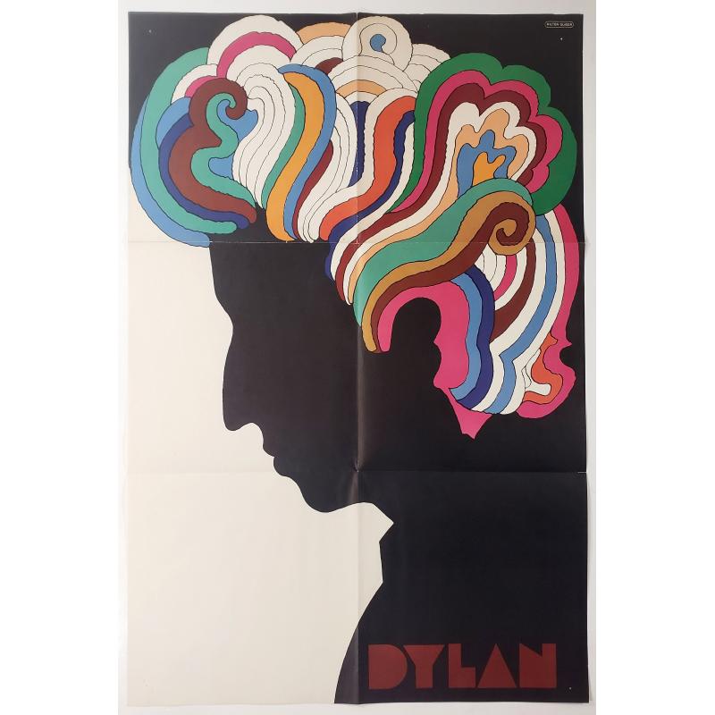 [Milton Glaser Dylan poster]