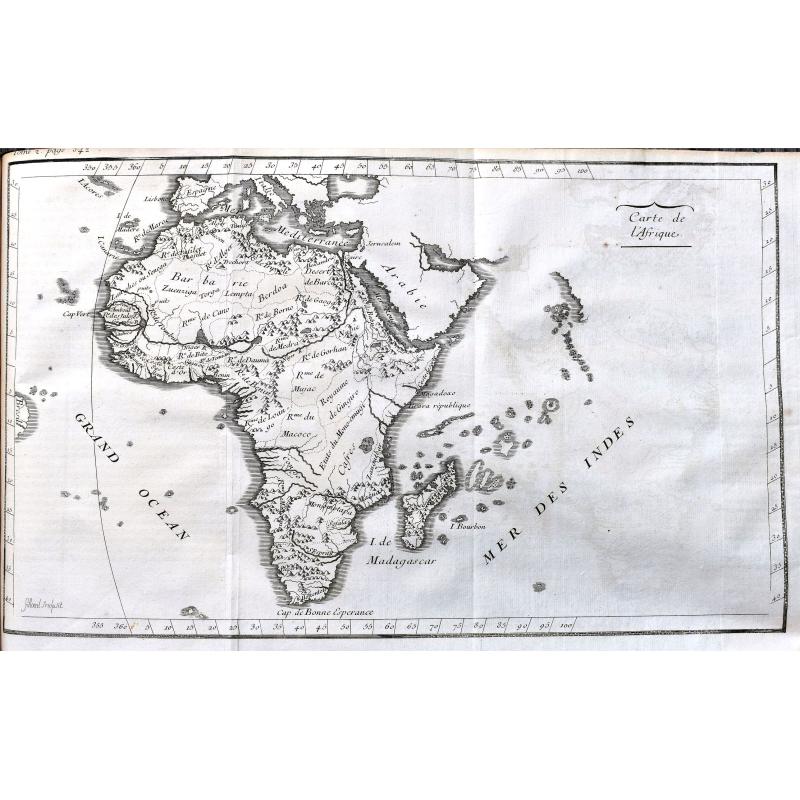 Carte de l'Afrique