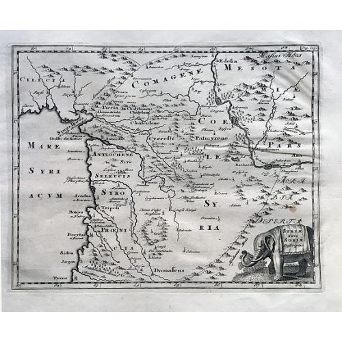 Old map image download for Syriae Sive Soriae Descriptio.