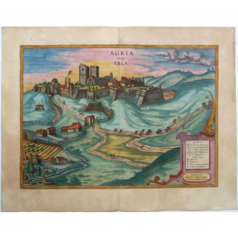 Eger, Hungary,- Agria vulgo Erla.