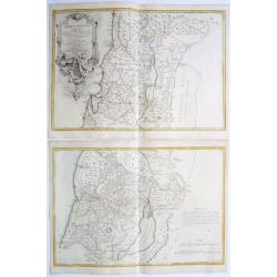 Terrae Sanctae Tabula e Scripturae Sacrae, Flavii Josephi, Eusebii et Divi Hieronymi..Opus posthumus G.DE L'ISLE..