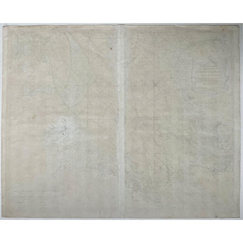A Correct Chart of the Sea Coasts of England, Flanders, and Holland…