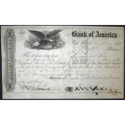 Spanish 19th century state loan with signature of Napoleons banker and financier
