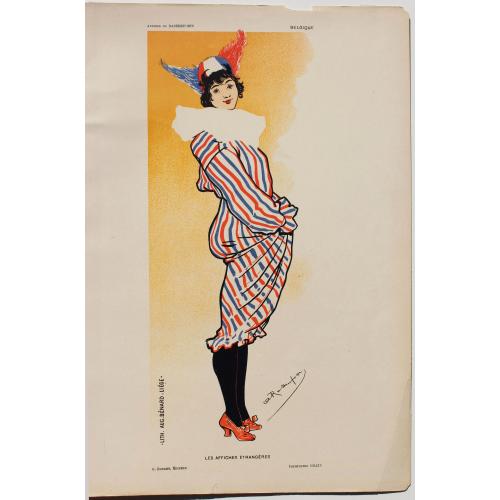 Rassenfosse for Les Affiches Etrangères 1894