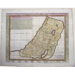 [Holy Land] Carte De La Terre Saint Divisee Dans Toutes Ses Parties Selon Le Nombre Des Tribus D'Israel . . .