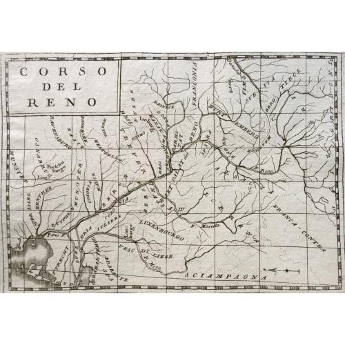 Old map image download for CORSO DEL RENO